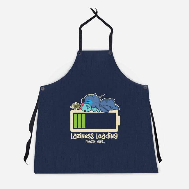 Laziness Loading-Unisex-Kitchen-Apron-turborat14