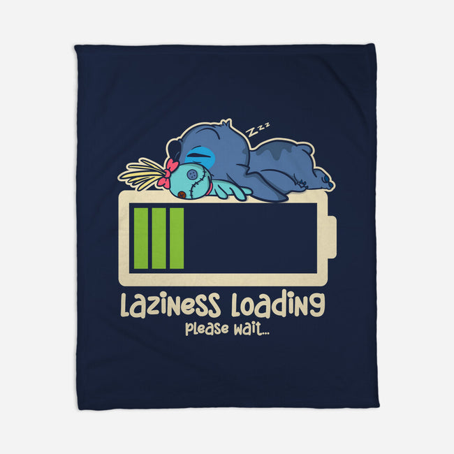 Laziness Loading-None-Fleece-Blanket-turborat14