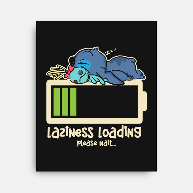 Laziness Loading-None-Stretched-Canvas-turborat14