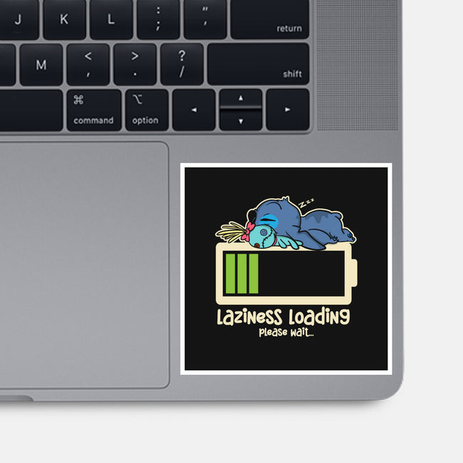 Laziness Loading-None-Glossy-Sticker-turborat14