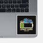 Laziness Loading-None-Glossy-Sticker-turborat14