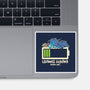 Laziness Loading-None-Glossy-Sticker-turborat14