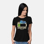 Laziness Loading-Womens-Basic-Tee-turborat14