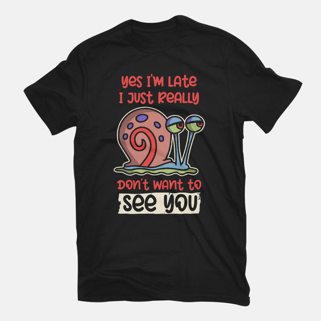 Yes I'm Late-Unisex-Basic-Tee-turborat14