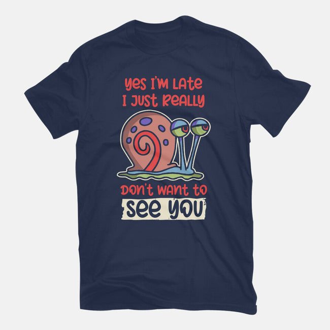 Yes I'm Late-Womens-Basic-Tee-turborat14