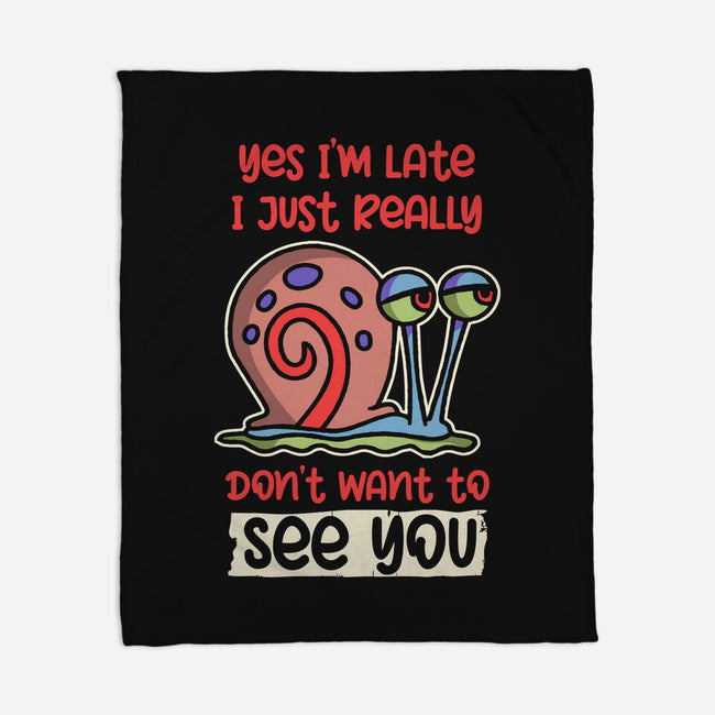 Yes I'm Late-None-Fleece-Blanket-turborat14