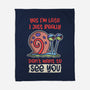Yes I'm Late-None-Fleece-Blanket-turborat14
