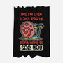 Yes I'm Late-None-Polyester-Shower Curtain-turborat14