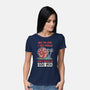 Yes I'm Late-Womens-Basic-Tee-turborat14