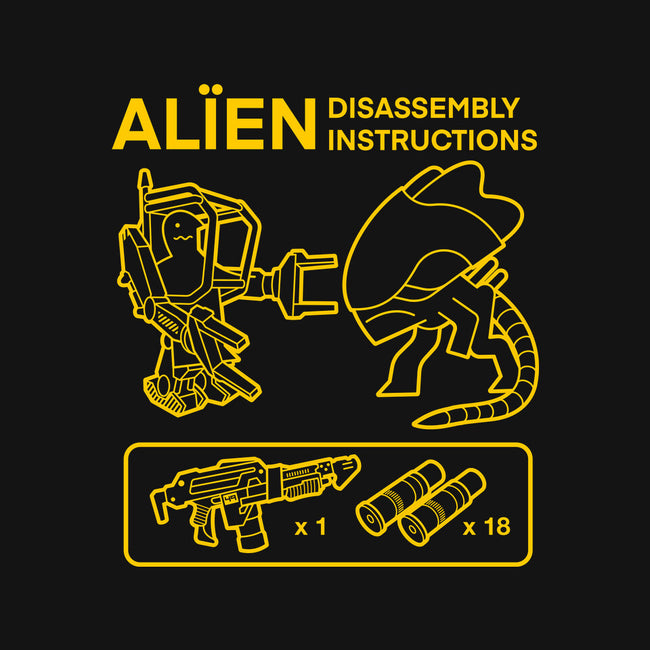 Alien Disassembly-None-Drawstring-Bag-Jorgetiradoart