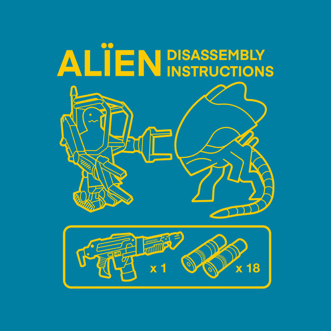 Alien Disassembly-None-Drawstring-Bag-Jorgetiradoart