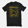 Alien Disassembly-Mens-Basic-Tee-Jorgetiradoart