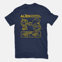 Alien Disassembly-Mens-Basic-Tee-Jorgetiradoart