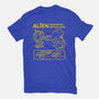 Alien Disassembly-Mens-Basic-Tee-Jorgetiradoart