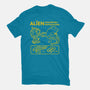 Alien Disassembly-Womens-Basic-Tee-Jorgetiradoart