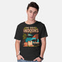 The Great Indoors-Mens-Basic-Tee-Jorgetiradoart