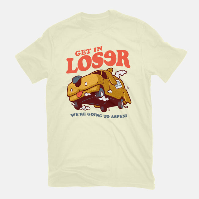 Get In Loser We're Going To Aspen-Mens-Basic-Tee-Jorgetiradoart