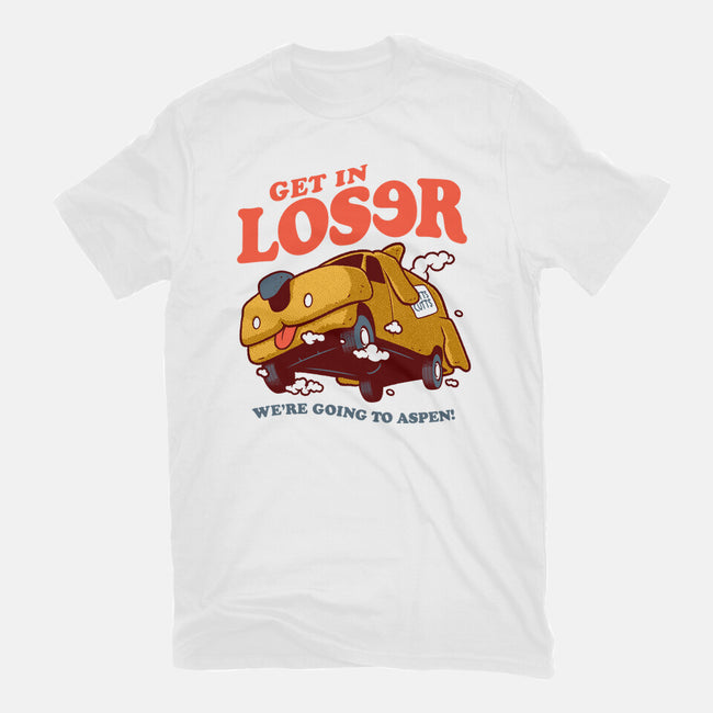 Get In Loser We're Going To Aspen-Mens-Basic-Tee-Jorgetiradoart