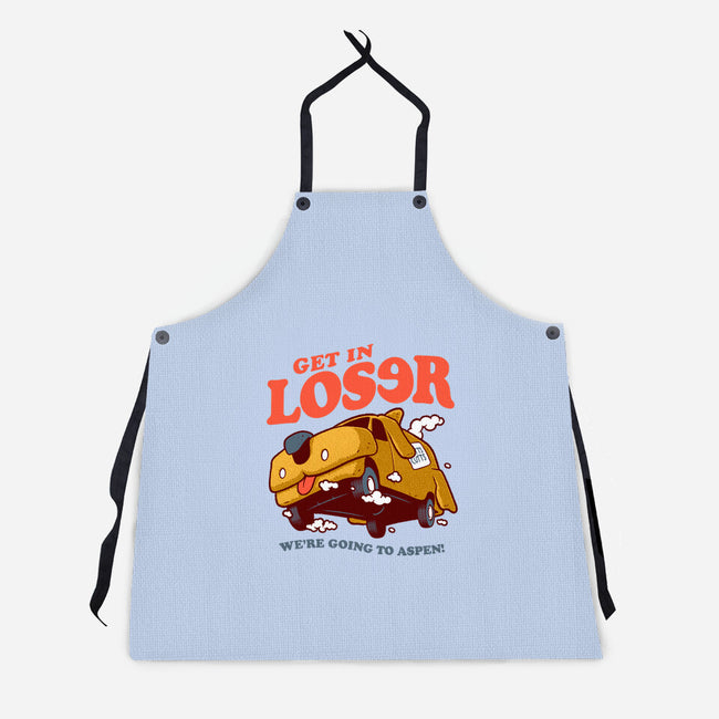 Get In Loser We're Going To Aspen-Unisex-Kitchen-Apron-Jorgetiradoart