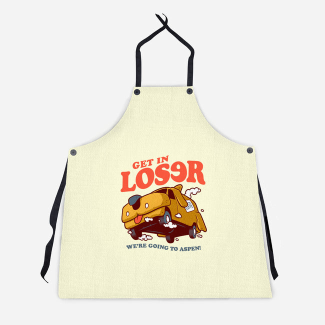 Get In Loser We're Going To Aspen-Unisex-Kitchen-Apron-Jorgetiradoart