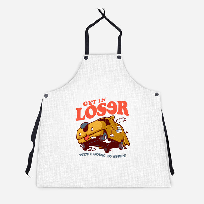 Get In Loser We're Going To Aspen-Unisex-Kitchen-Apron-Jorgetiradoart