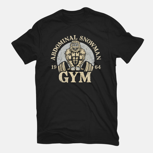 Abdominal Snowman Gym-Unisex-Basic-Tee-kg07