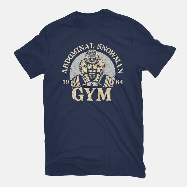 Abdominal Snowman Gym-Unisex-Basic-Tee-kg07