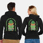 Easily Distracted By Plants And Books-Unisex-Zip-Up-Sweatshirt-brunopires