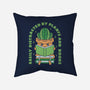 Easily Distracted By Plants And Books-None-Removable Cover w Insert-Throw Pillow-brunopires
