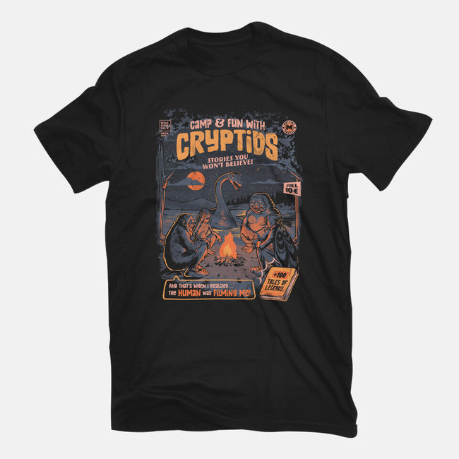Cryptids Camp-Unisex-Basic-Tee-eduely