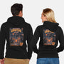 Cryptids Camp-Unisex-Zip-Up-Sweatshirt-eduely