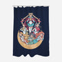Moon Princesses-None-Polyester-Shower Curtain-yumie