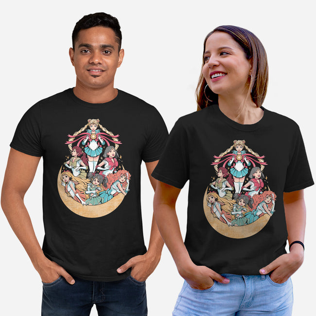 Moon Princesses-Unisex-Basic-Tee-yumie