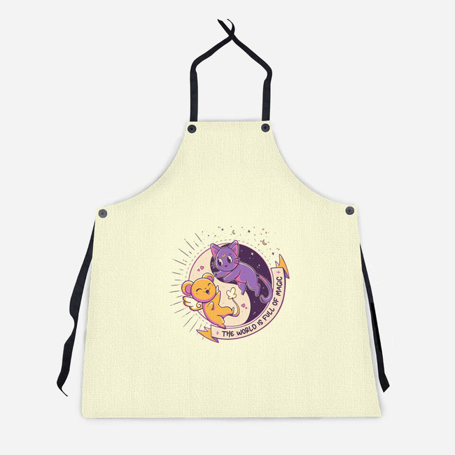 Moon Captor-Unisex-Kitchen-Apron-yumie