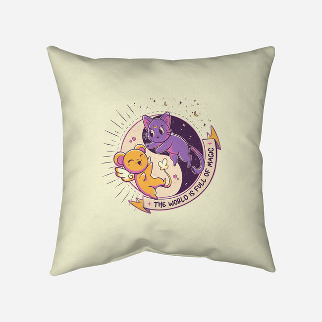 Moon Captor-None-Removable Cover w Insert-Throw Pillow-yumie