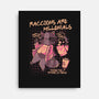 Raccons Millenials-None-Stretched-Canvas-yumie