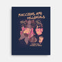 Raccons Millenials-None-Stretched-Canvas-yumie