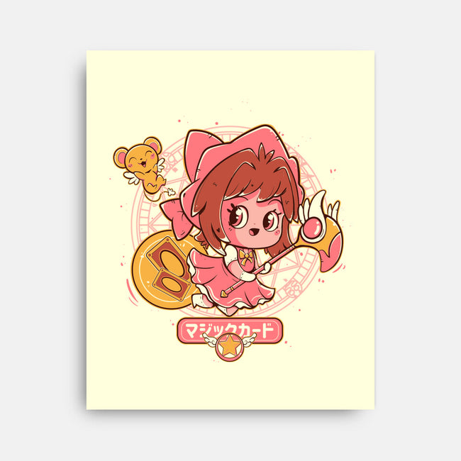 Sakura Card-None-Stretched-Canvas-yumie