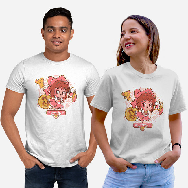 Sakura Card-Unisex-Basic-Tee-yumie