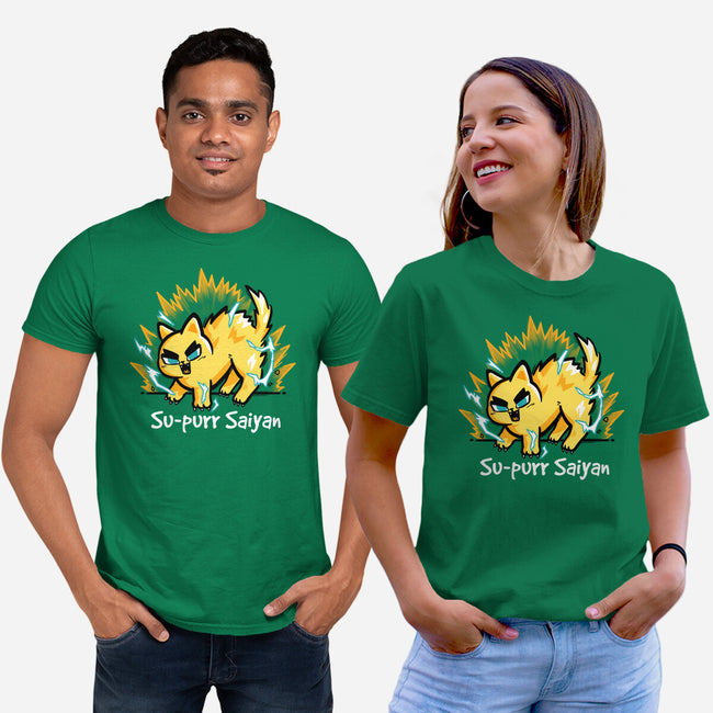 Cat Supurr-Unisex-Basic-Tee-NemiMakeit