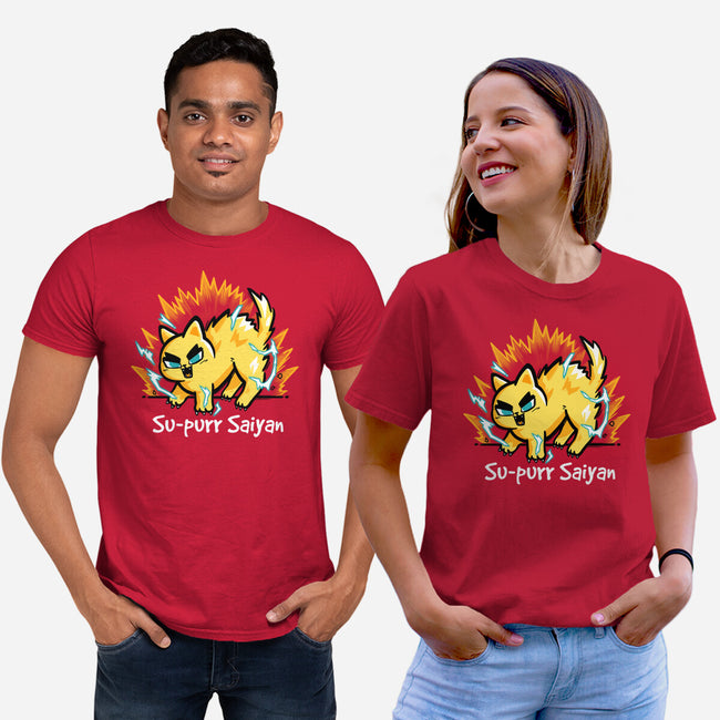 Cat Supurr-Unisex-Basic-Tee-NemiMakeit