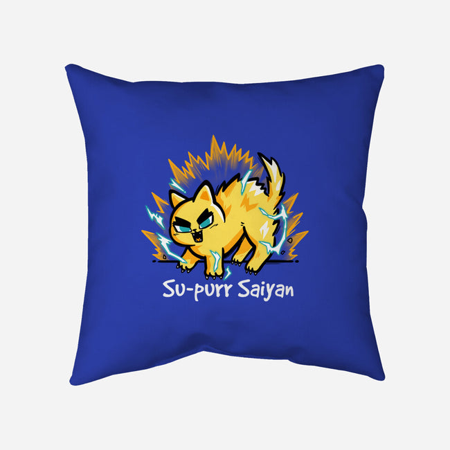 Cat Supurr-None-Removable Cover w Insert-Throw Pillow-NemiMakeit