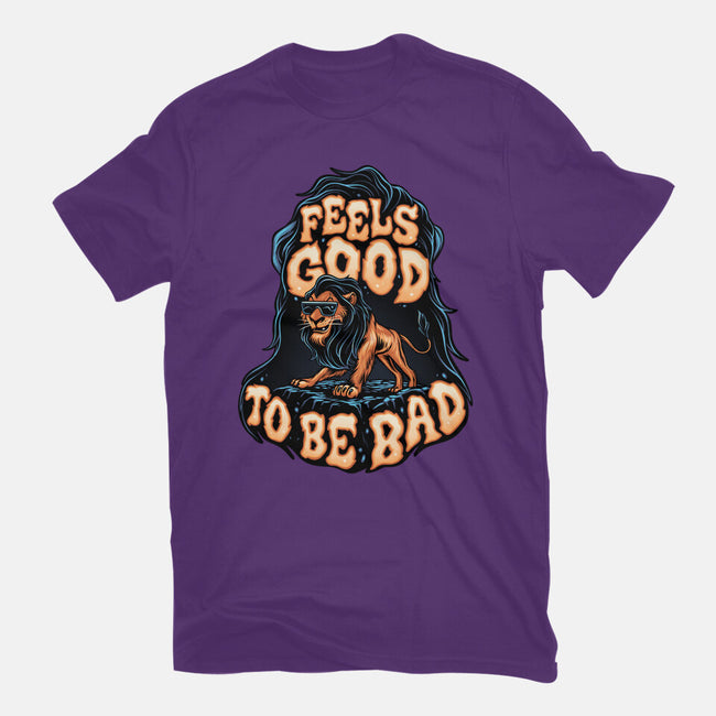 Feels Good To Be Bad-Mens-Basic-Tee-momma_gorilla