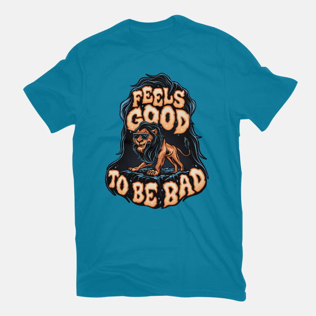 Feels Good To Be Bad-Unisex-Basic-Tee-momma_gorilla