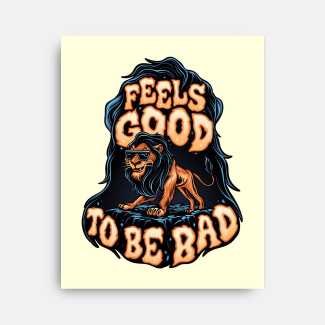 Feels Good To Be Bad-None-Stretched-Canvas-momma_gorilla