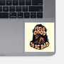 Feels Good To Be Bad-None-Glossy-Sticker-momma_gorilla