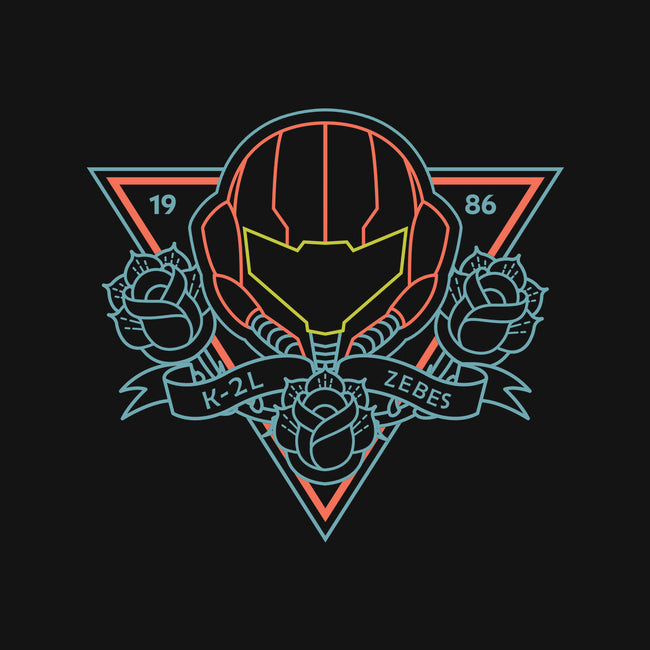 Neon Hipster Samus-Mens-Basic-Tee-Astrobot Invention