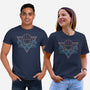 Neon Hipster Samus-Unisex-Basic-Tee-Astrobot Invention