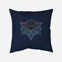 Neon Hipster Samus-None-Removable Cover w Insert-Throw Pillow-Astrobot Invention