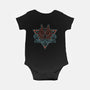 Neon Hipster Majora-Baby-Basic-Onesie-Astrobot Invention